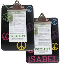 Personalized Bracelet Boards - Peace